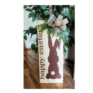 Easter Bunny Happy Easter Sign